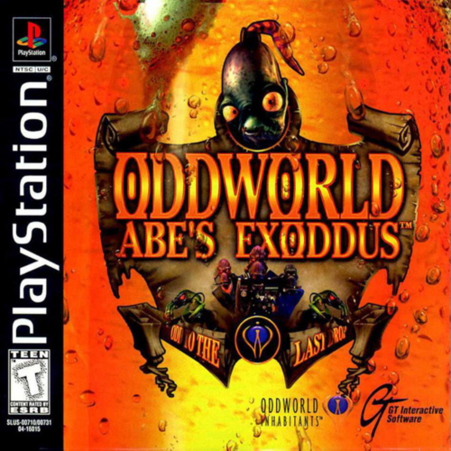 Oddworld - Abes Exoddus (USA) (Disc 1) Cover